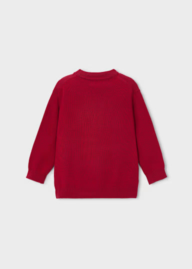 MAGLIONCINO ORSO TINTA UNITA ROSSO