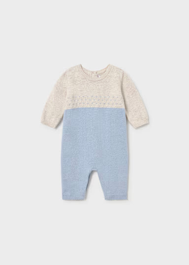 TUTINA TRICOT COBALTO/MARRONE