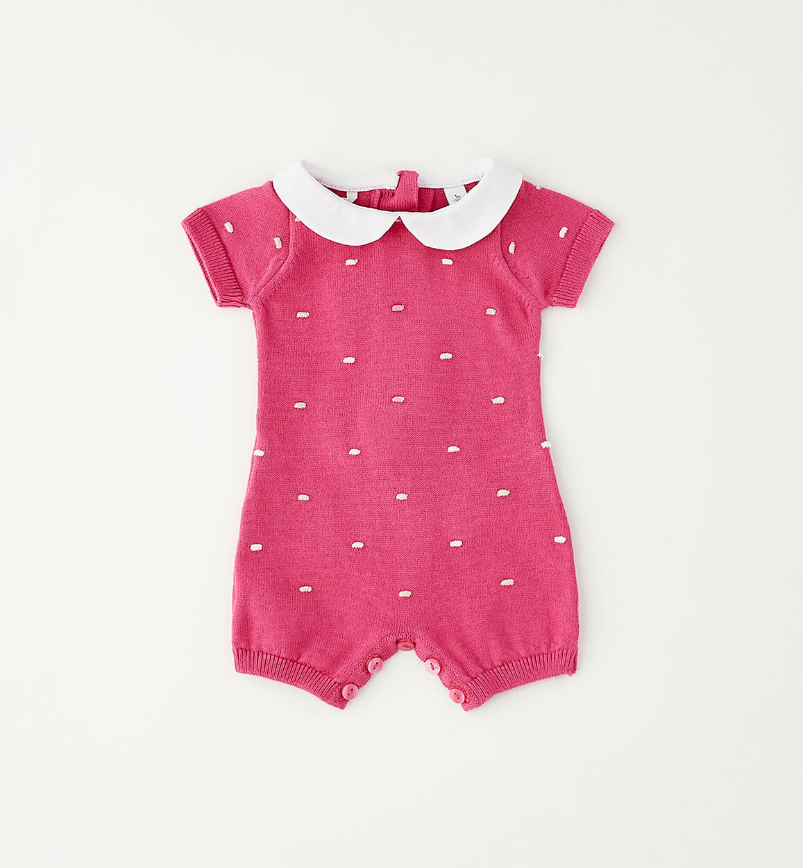 Pagliaccetto per neonata Minibanda - Fuxia