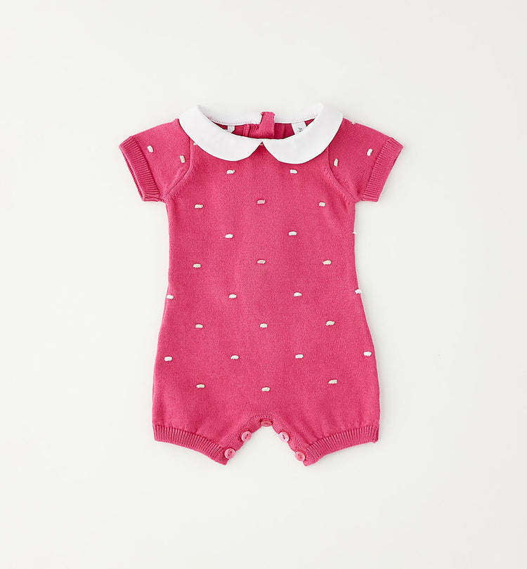 Pagliaccetto per neonata Minibanda - Fuxia