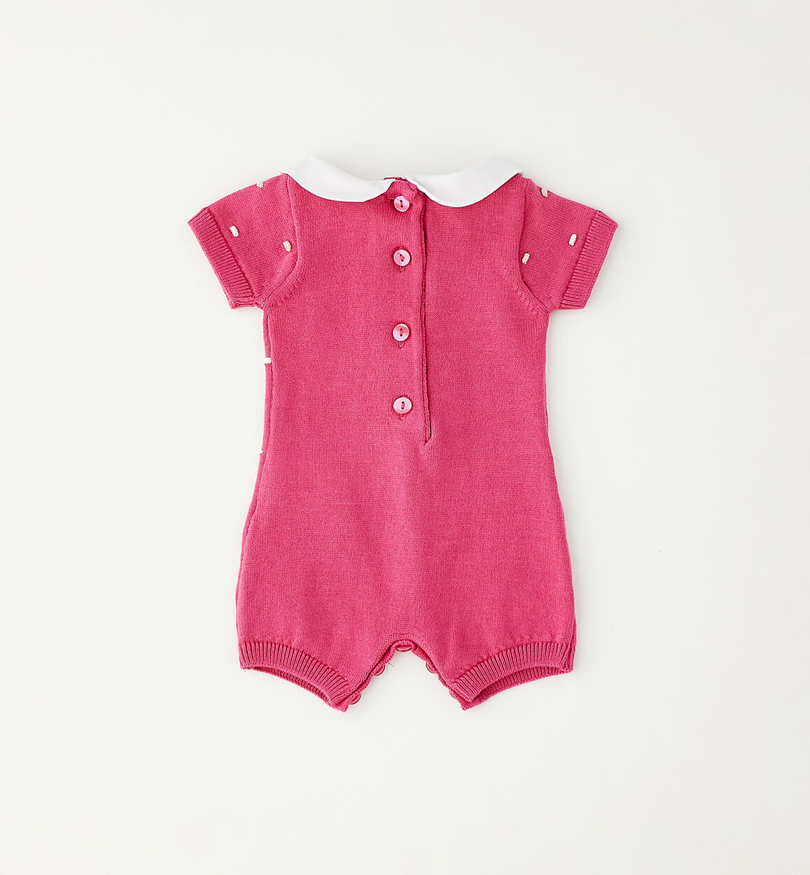 Pagliaccetto per neonata Minibanda - Fuxia