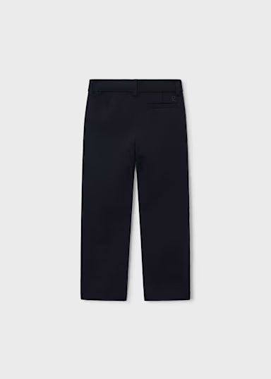 PANTALONE CASUAL IN TESSUTO NERO