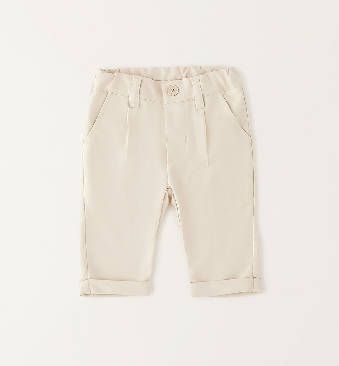 Pantalone elegante bimbo Minibanda - Beige