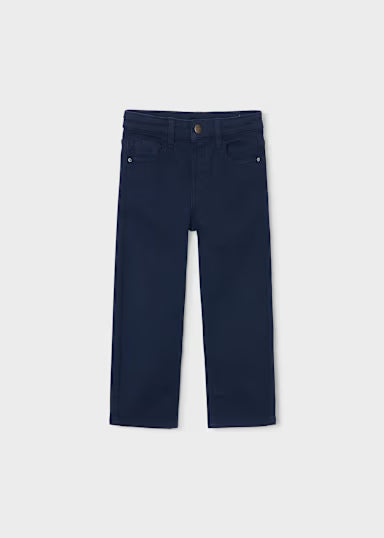 PANTALONE TINTA UNITA BLU