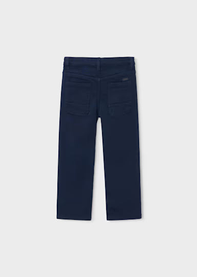 PANTALONE TINTA UNITA BLU