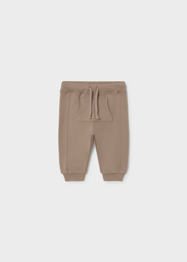 PANTALONE IN FELPA MARRONE