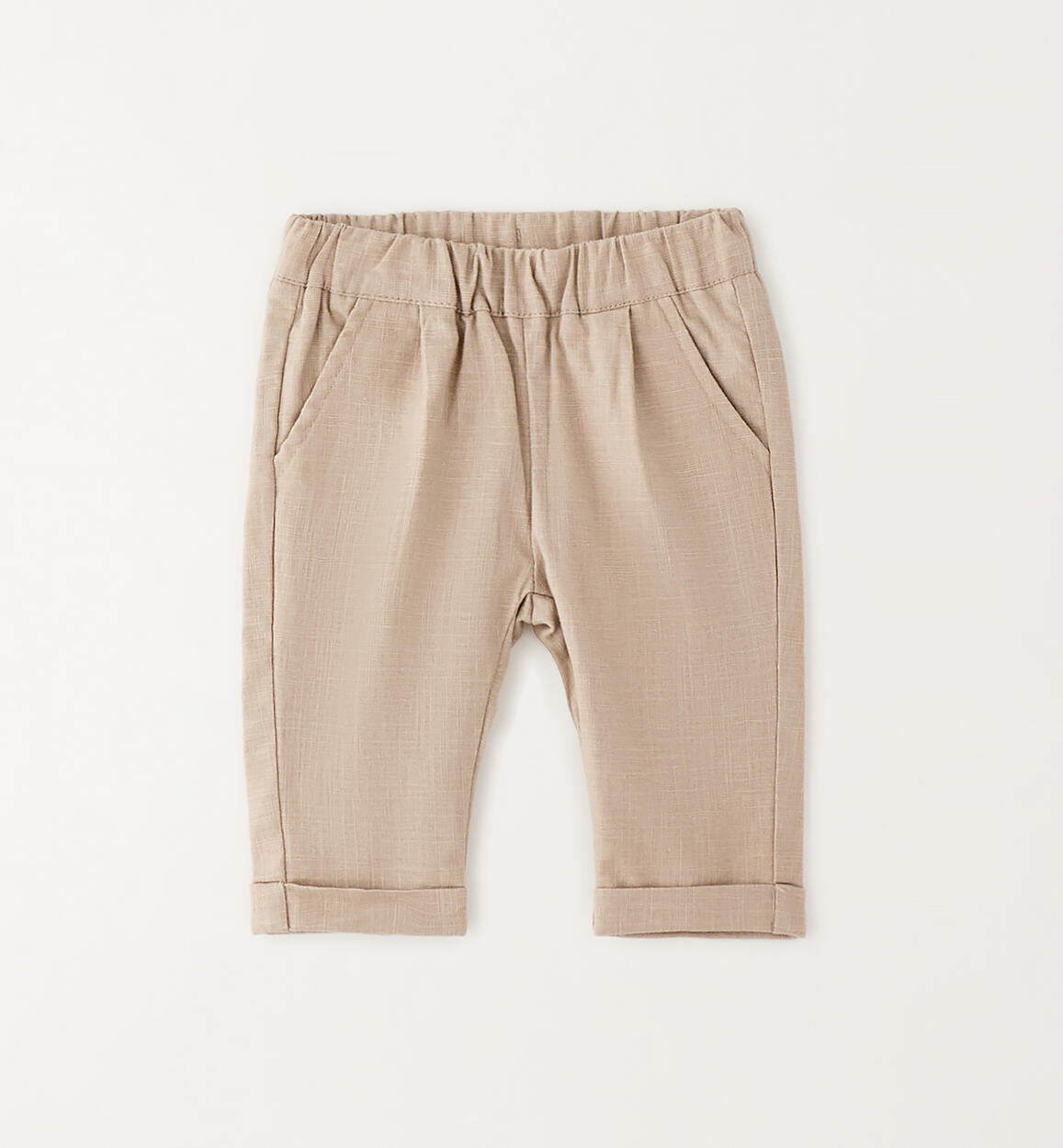 Pantaloni eleganti neonato Minibanda - Beige