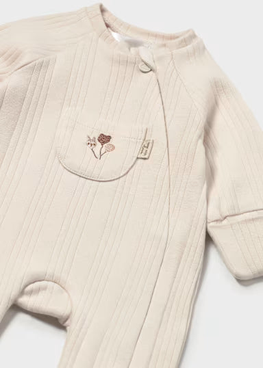 TUTINA TASCHINO FIORI A COSTINE BEIGE