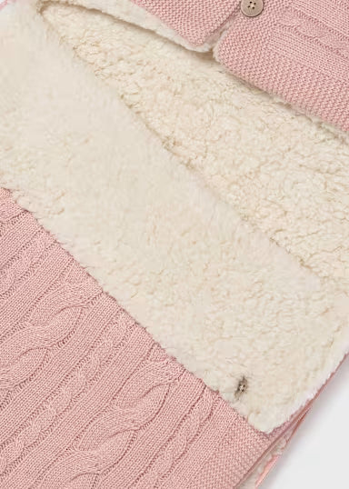 SACCO NANNA IMBOTTITO PELO ROSA CIPRIA