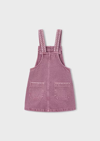 GONNA SALOPETTE JEANS MALVA