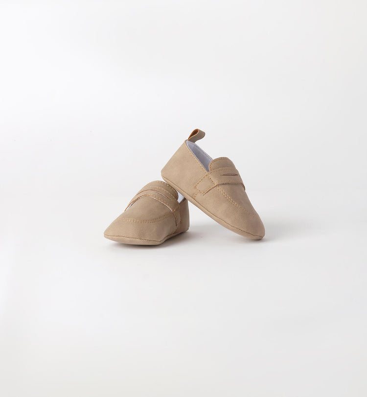 Scarpe eleganti neonato Minibanda - Beige