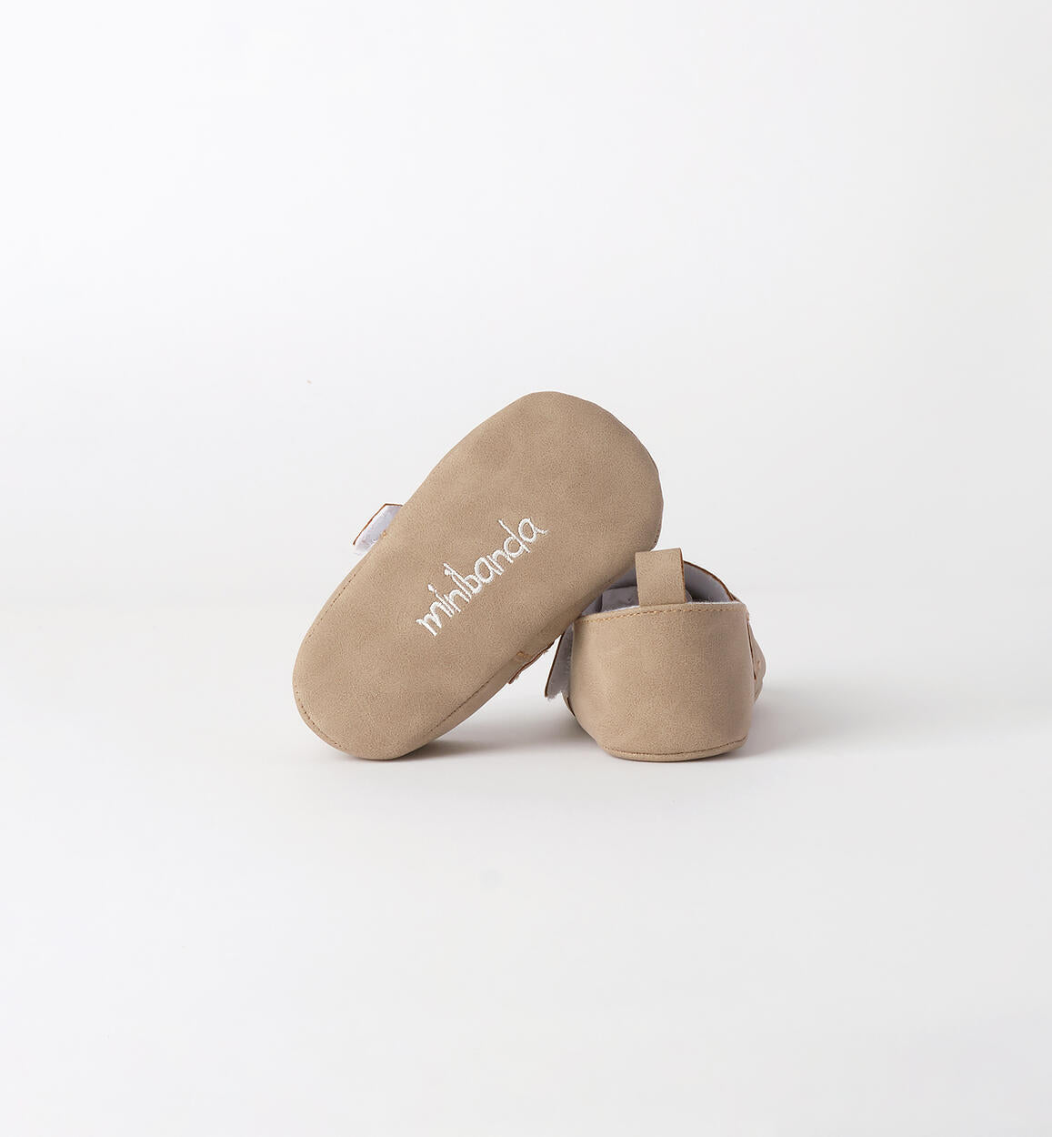Scarpe eleganti neonato Minibanda - Beige
