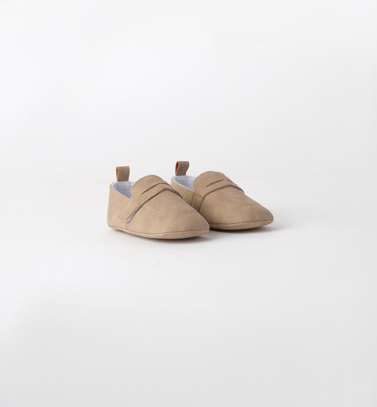 Scarpe eleganti neonato Minibanda - Beige