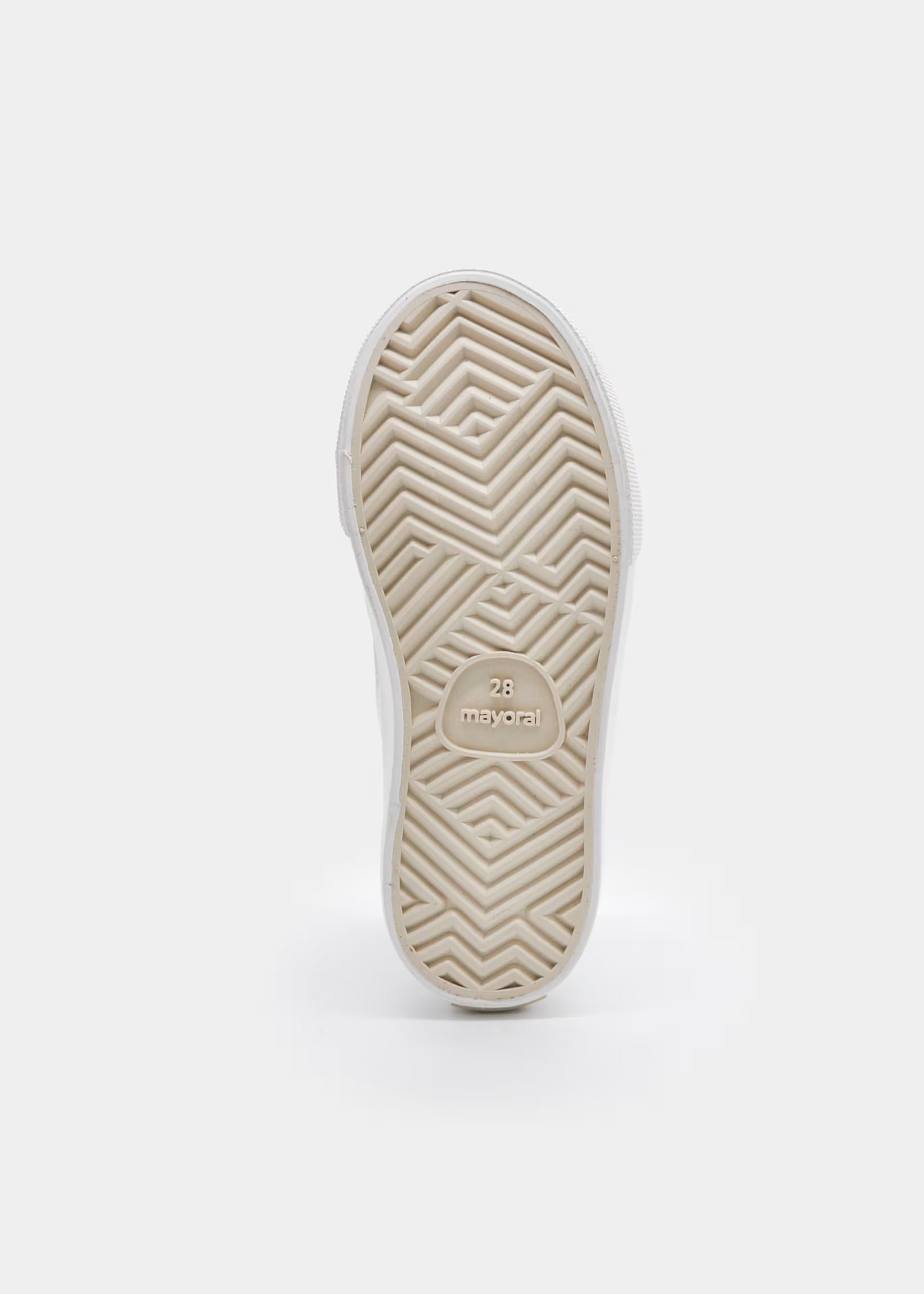 Scarpe sportive alte Mayoral traforate bambina - Bianco