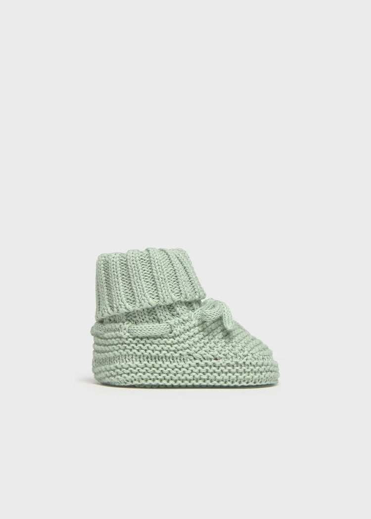 Scarpine tricot neonato Mayoral - Verde Menta