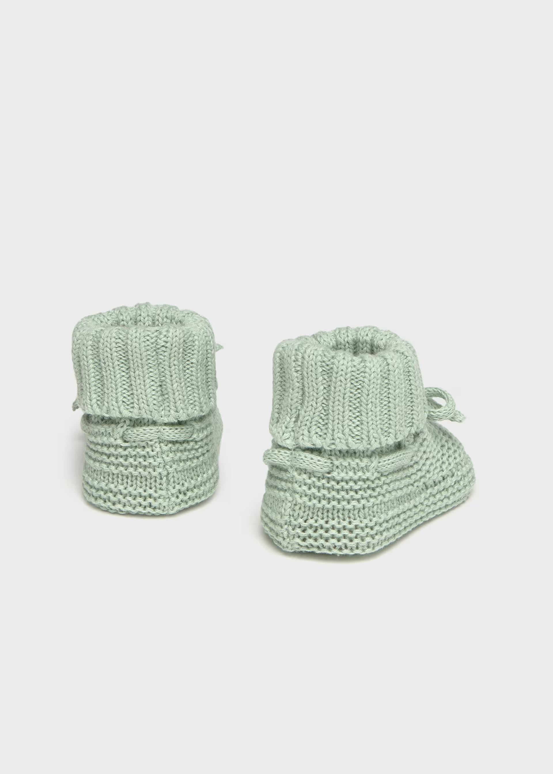 Scarpine tricot neonato Mayoral - Verde Menta