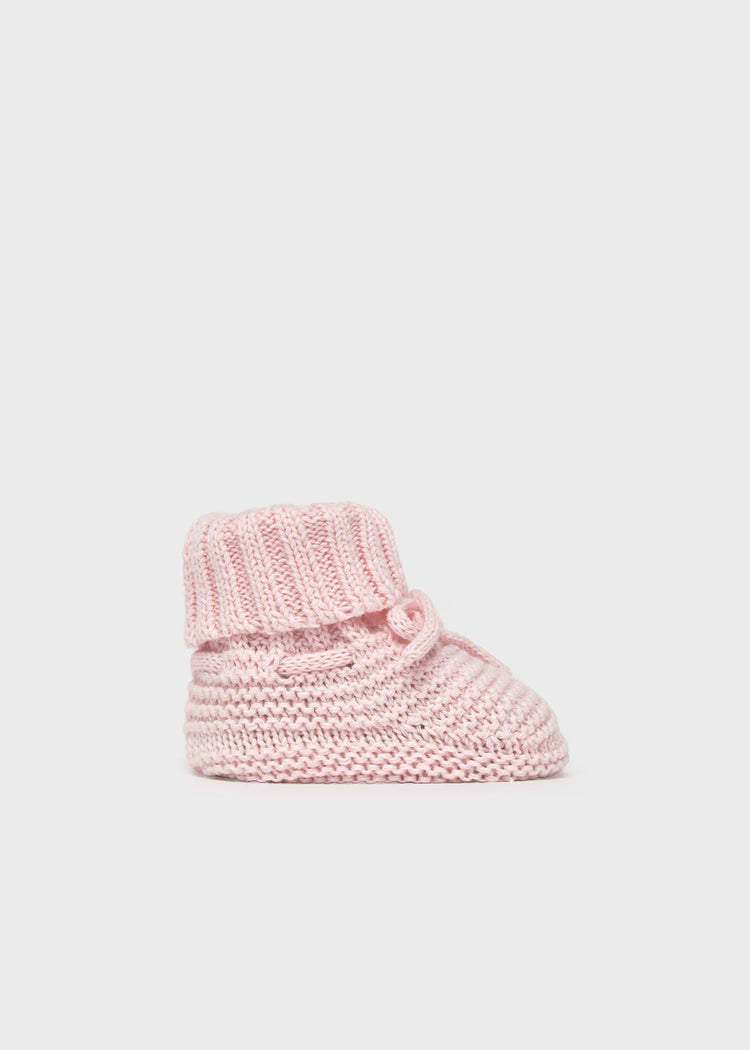 Scarpine tricot neonato Mayoral - Rosa