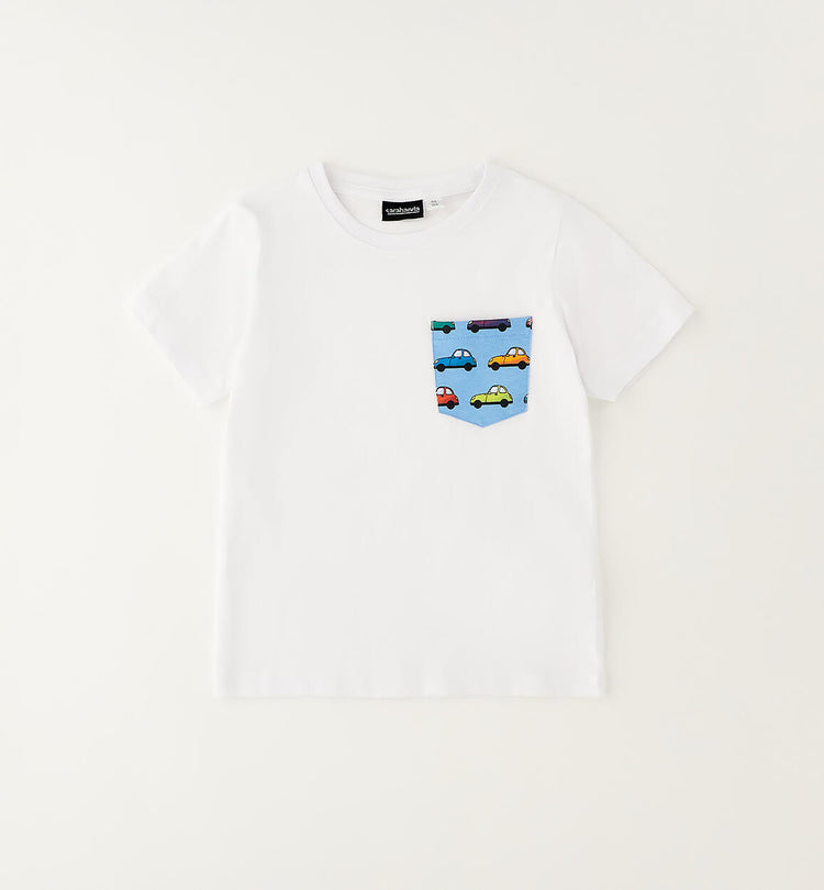 T-shirt Sarabanda bambino in cotone