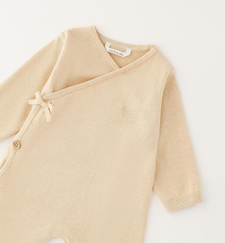 Tutina neonati Minibanda unisex - Beige