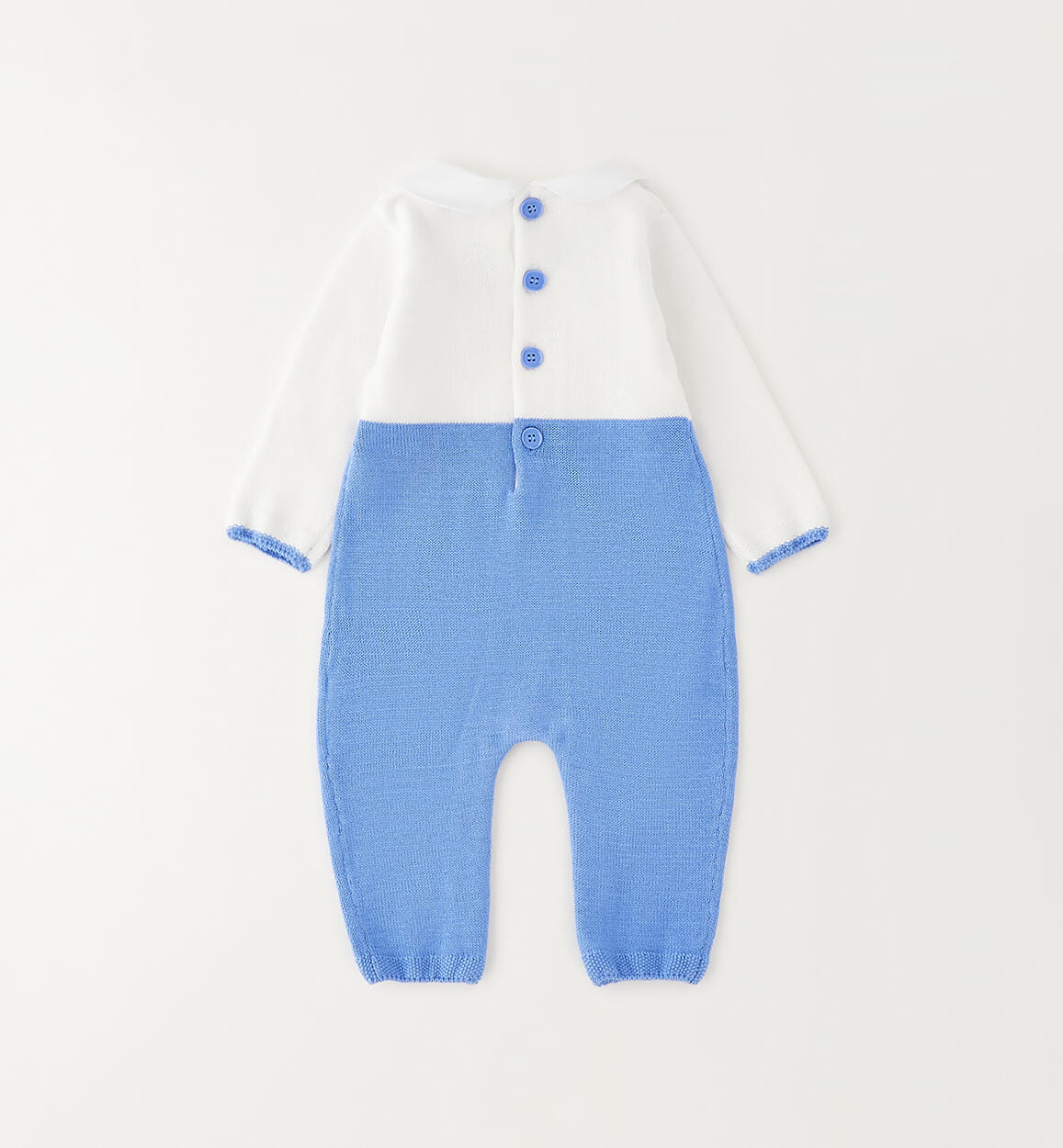 Tutina per neonato Minibanda - Bianco/Azzurro