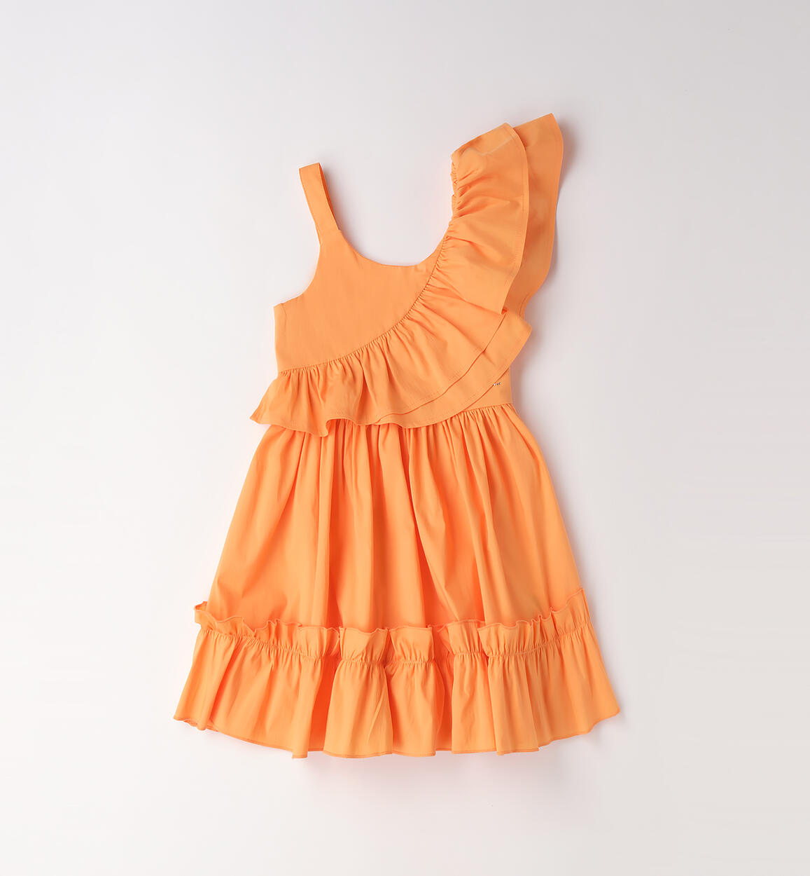 Vestito monospalla Sarabanda bambina