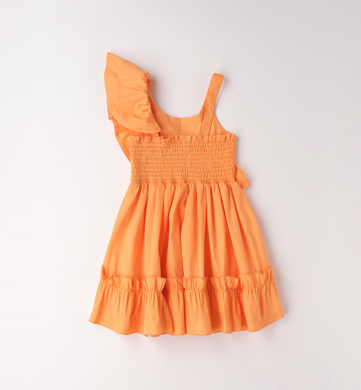 Vestito monospalla Sarabanda bambina