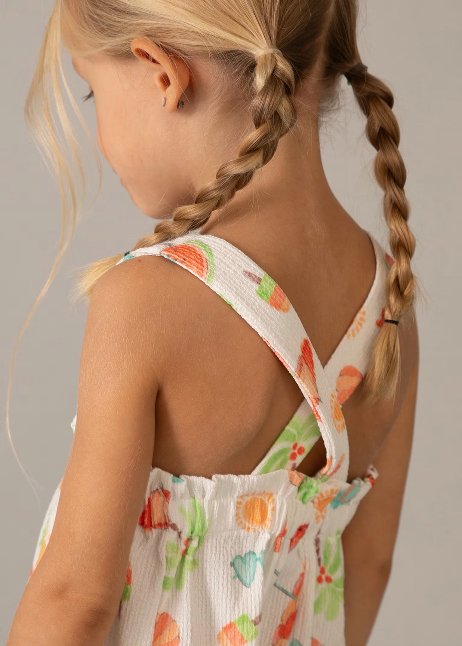 Vestito Mayoral morbido bambina - Fantasia